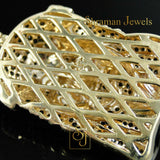 Exclusive VVS Diamond Jesus Head Pendant Religious Jewelry for Men - 1.1 CTW