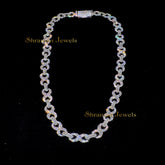 10MM Infinity Baguette Cuban Chain