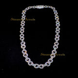 10MM Infinity Baguette Cuban Chain