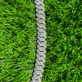 18MM Premium diamond iced out Cuban Link Chain for men