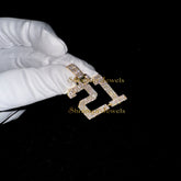 Number Diamond Pendant | 21 Natural Diamond Pendant - 1.51 CTW