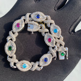 Trending Eye Cuban Link VVS Bracelet