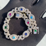 Trending Eye Cuban Link VVS Bracelet