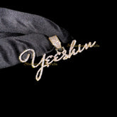 Custom Letter 10K Solid Gold Diamond Pendant - 1.12 CTW