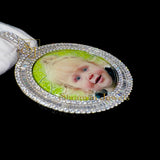 Photo Pendant Necklace | Diamond Pendant - 4.33 CTW