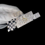 Custom Flag Diamond Pendant - 2.46 CTW