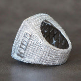 Custom Diamond Ring 14k Solid Gold