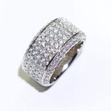Custom Diamond Ring 14k Solid Gold