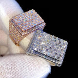 Baguette Diamond Ring 14k Solid Gold