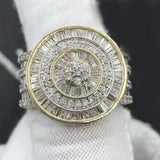 Diamond Ring 14k Solid Gold