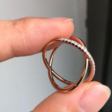 Women's Dainty Diamond Ring