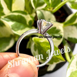 Women's Solitaire Diamond Ring