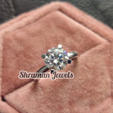 Women's Solitaire Diamond Ring