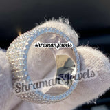 Unisex Engagement Diamond Ring 14k Solid Gold