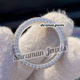 Unisex Engagement Diamond Ring 14k Solid Gold