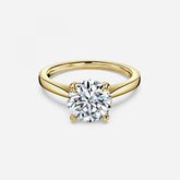 Round Cut Diamond Engagement Ring