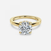 Round Cut Engagement Ring