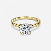 Round Cut Diamond Solitaire Ring