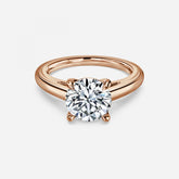 Round Solitaire Engagement Ring