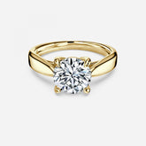Round Solitaire Engagement Ring