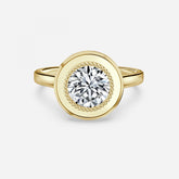 Round Solitaire Engagement Ring