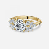 Eleven Stone Engagement Ring