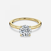 Round Solitaire Engagement Ring