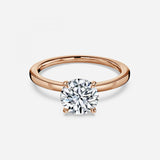 Round Solitaire Engagement Ring
