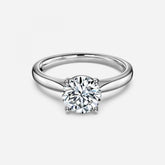Round Brilliant Cut Solitaire Engagement Ring