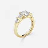 Round Cut Distinct and Elegant Engagement Ring