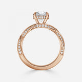 Round Engagement Ring