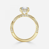 Round Engagement Ring