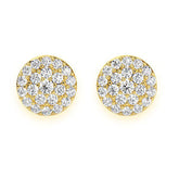 Round Diamond Earrings – 1.5 CTW