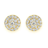 Round Diamond Earrings – 1.5 CTW