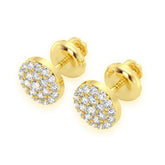 Round Diamond Earrings – 1.5 CTW