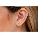 Diamond Cluster Earrings – 1 CTW