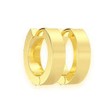 Round Hoop Earrings – 2 CTW