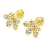 Flower Diamond Earrings – 1.4 CTW