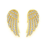 Angel Wing Earrings – 2 CTW