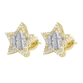 Baguette Diamond Star Earrings – 2.5 CTW