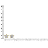 Baguette Diamond Star Earrings – 2.5 CTW