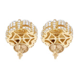 Cluster Diamond Earrings – 4 CTW