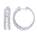 Baguette Diamond Earrings – 5 CTW