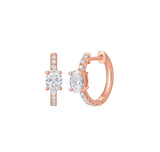 Diamond Hoop Earrings – 2 CTW