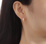Diamond Hoop Earrings – 2 CTW