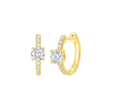 Round Cut Diamond Earrings – 1.95 CTW
