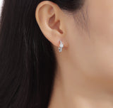 Round Cut Diamond Earrings – 1.95 CTW