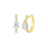 Pear Cut Diamond Earrings – 2.15 CTW
