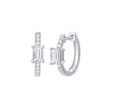Emerald Cut Diamond Earrings – 2.15 CTW