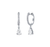 Pear Diamond Earrings – 2.5 CTW